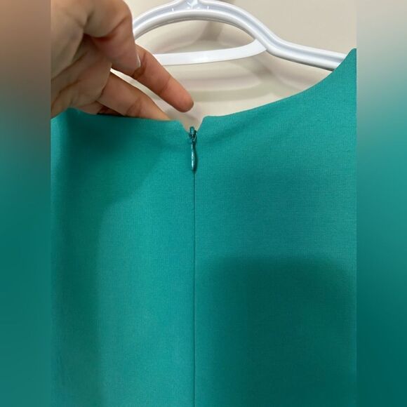 NWT Classiques Entier Turquoise Sheath Dress - Picture 2 of 9